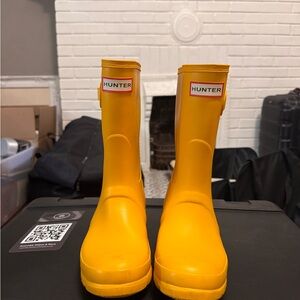 Hunter Original Short Rainboot Yellow